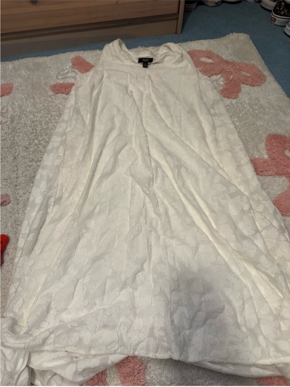 Simply Vera Vera Wang White Lace Maxi Dress